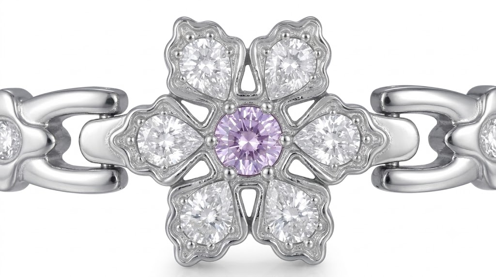 Magnetic jewelry component and plating checks
