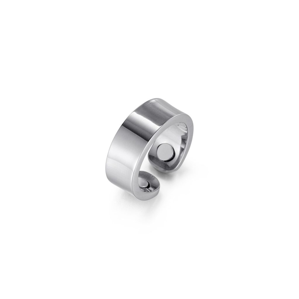 Magnetic Polished 316L Stainless Steel Ring image 3