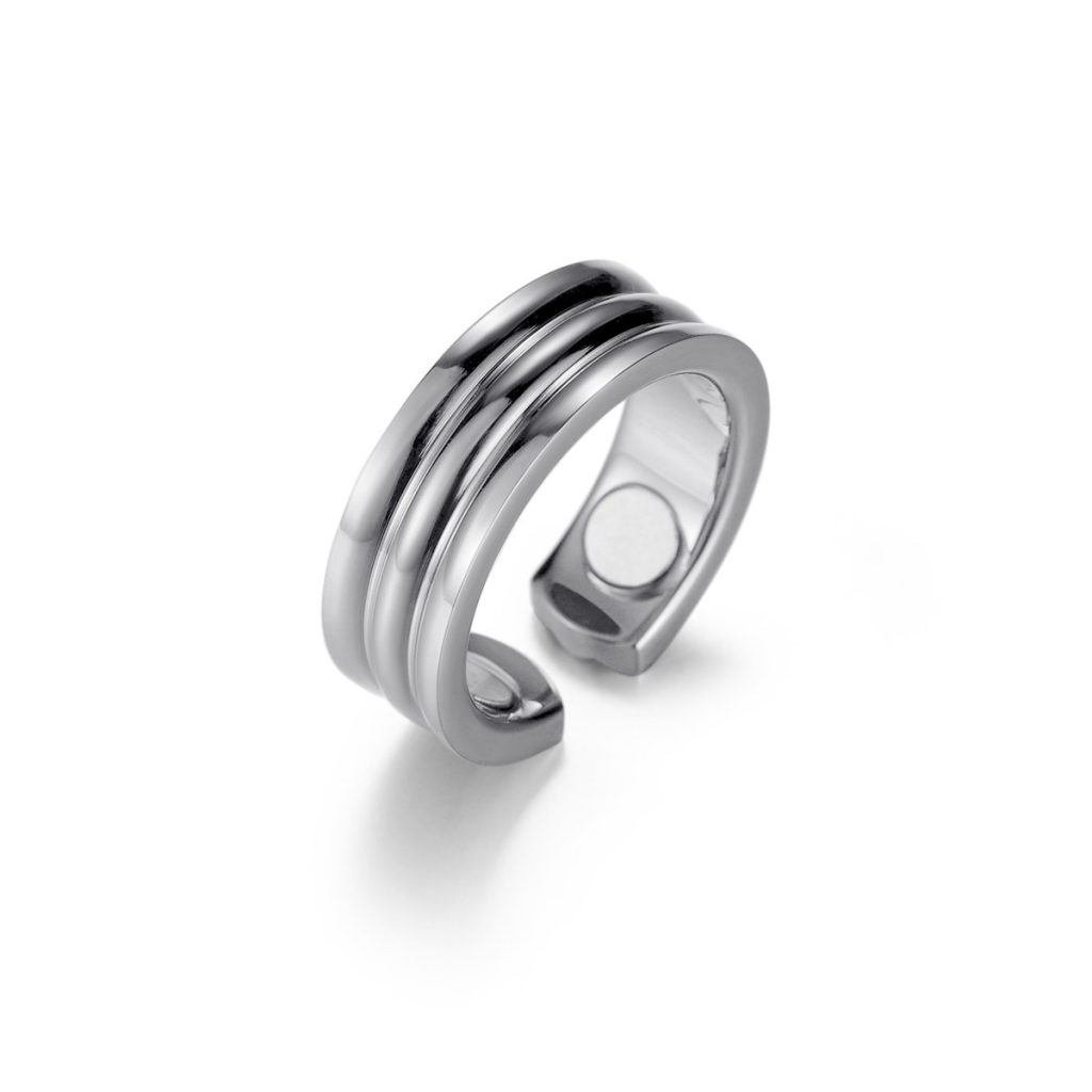 Magnetic Ring 316L Stainless Steel Polished image 2