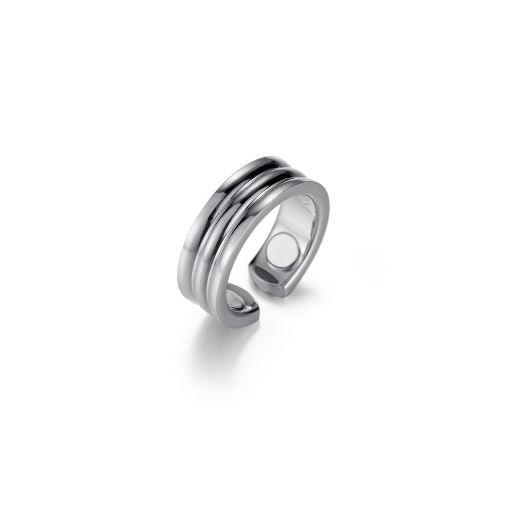 Magnetic Ring 316L Stainless Steel Polished image 3