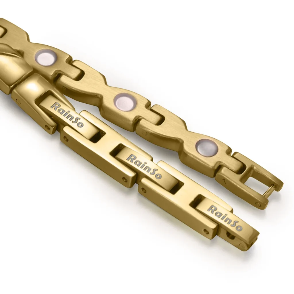 Planet Magnetic 316L Stainless Steel Bracelet - Gold-Tone & Multi-Color image 2