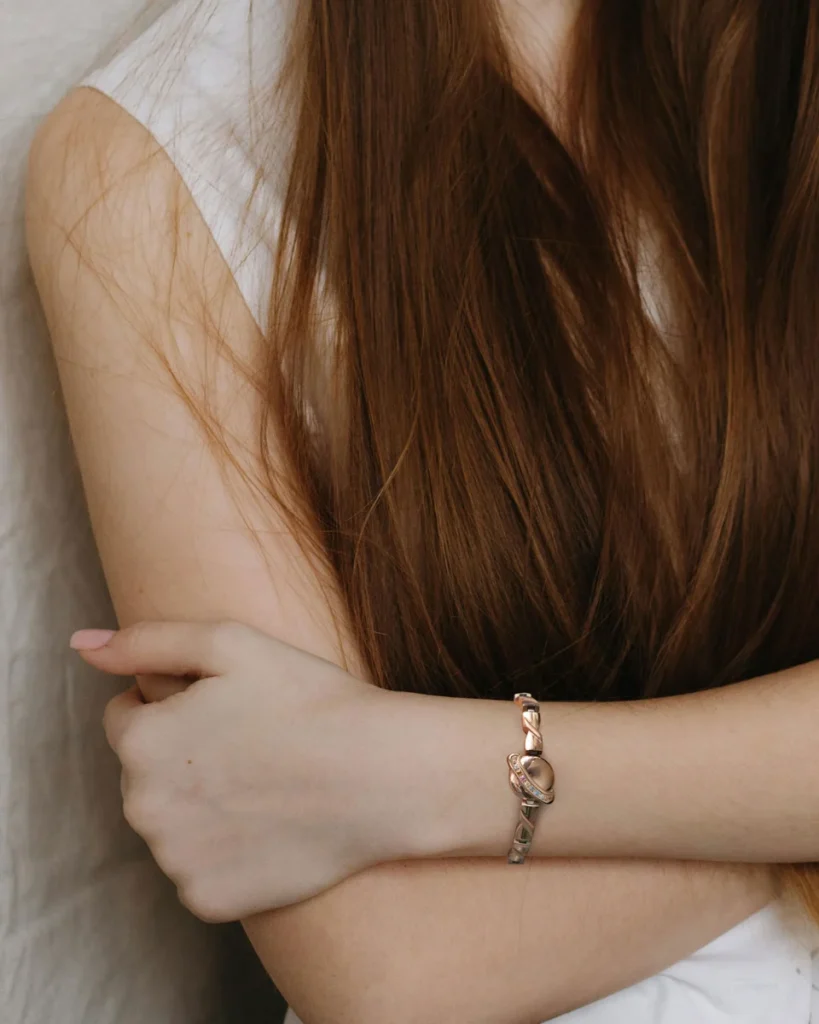 Planet Magnetic 316L Stainless Steel Bracelet - Rose Gold & Multi-Color image 3