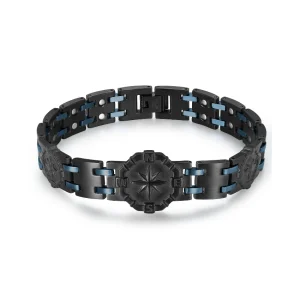 Magnetic Double Row Bracelet - matte