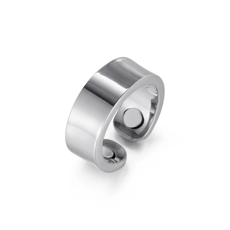 Magnetic Polished 316L Stainless Steel Ring