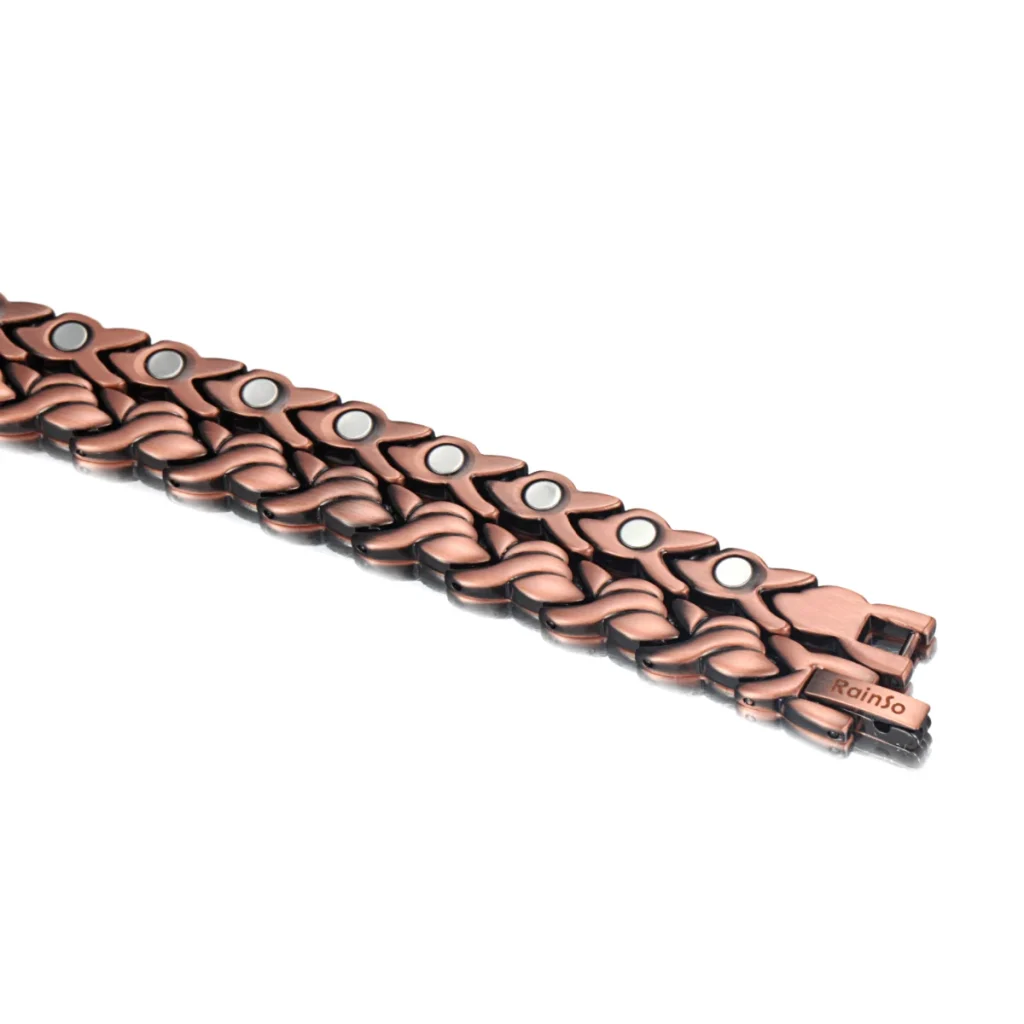 Magnetic Antique Copper Necklace – Matte Copper Necklace image 2