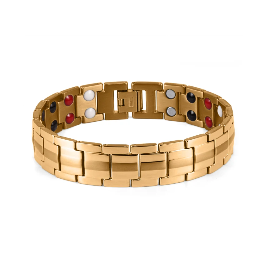 Four-in-One Titanium Bracelet - Polished & Matte