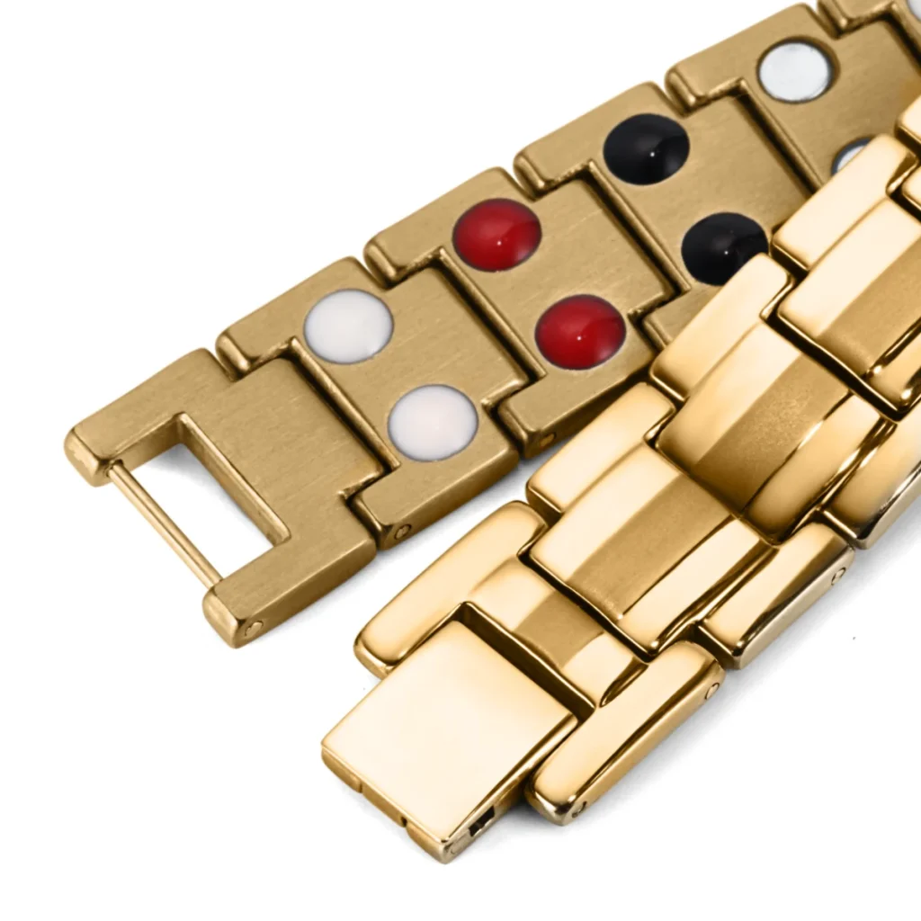 Four-in-One Titanium Bracelet - Polished & Matte image 2