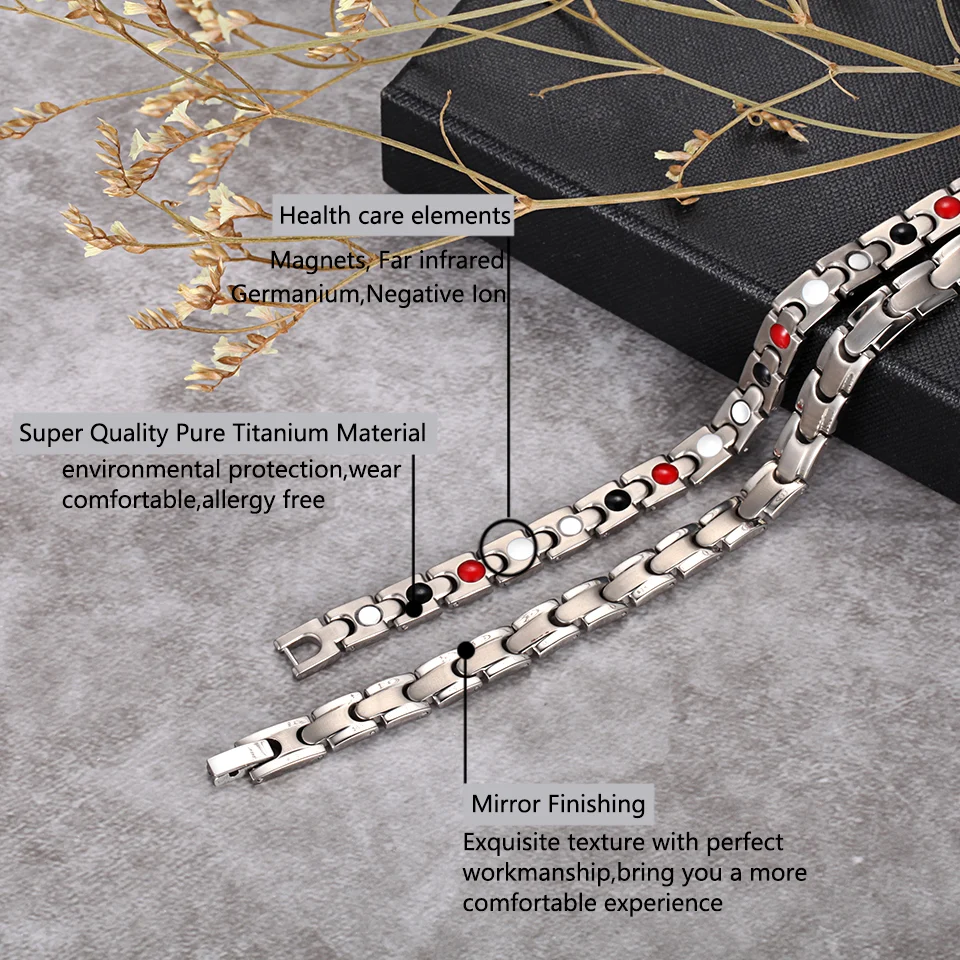 Four-in-One Titanium Necklace - Polished & Matte image 2
